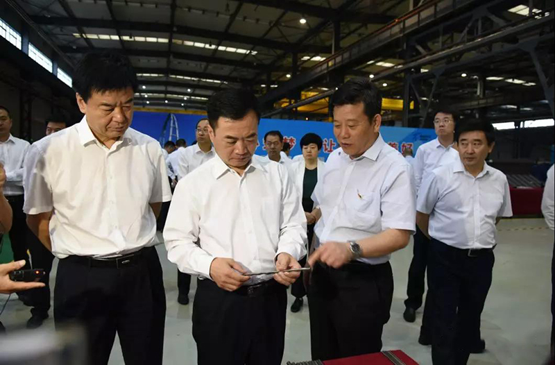 渭南市市長李毅一行來公司調(diào)研