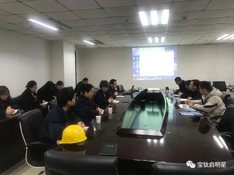 纽威阀门公司一行来宝钛考察交流